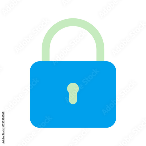lock duo tone icon