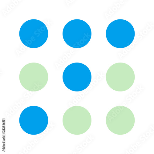 pin code duo tone icon
