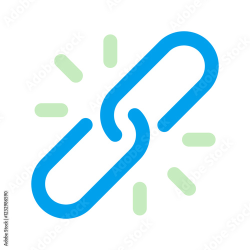 unlink duo tone icon