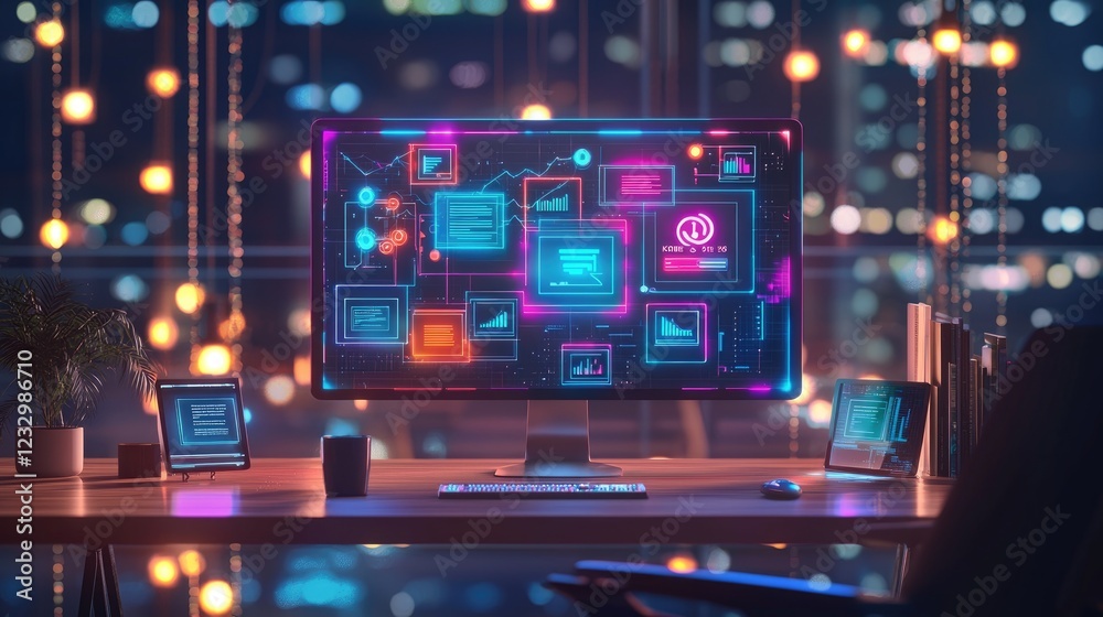 Nightly Data Visualization on Modern Desktop Setup Nightly Data Visualization on Modern Desktop Setup