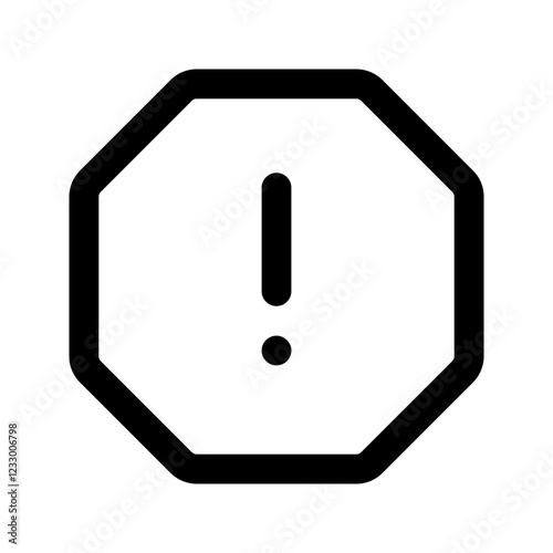spam line icon