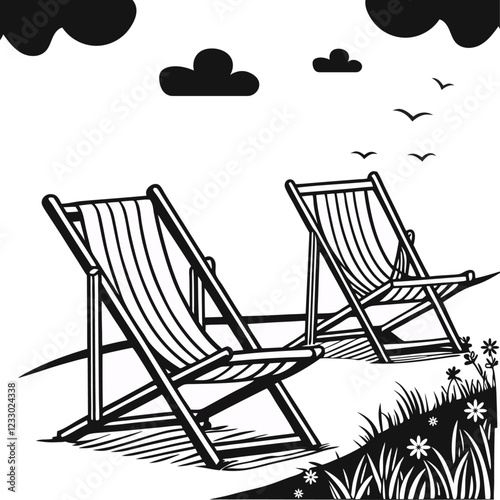 Relaxing Beach Scene