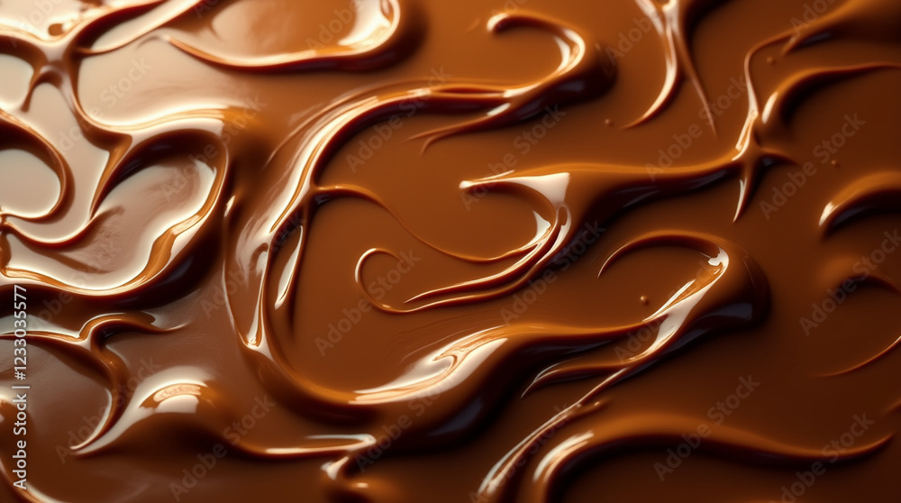 Melted chocolate or caramel texture background Melted chocolate or caramel texture background