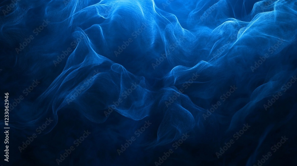 Obraz premium Blue backdrop with black fade, ideal for websites, smartphone screens, and commercial banners.
