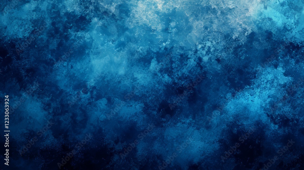 Navy blue background with abstract clouds and a dark blue grunge texture with grain. Navy blue background with abstract clouds and a dark blue grunge texture with grain.