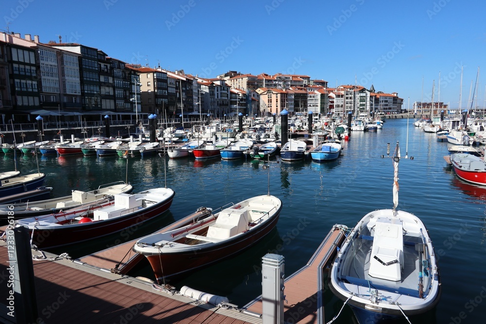 Obraz premium Puerto del Cantábrico