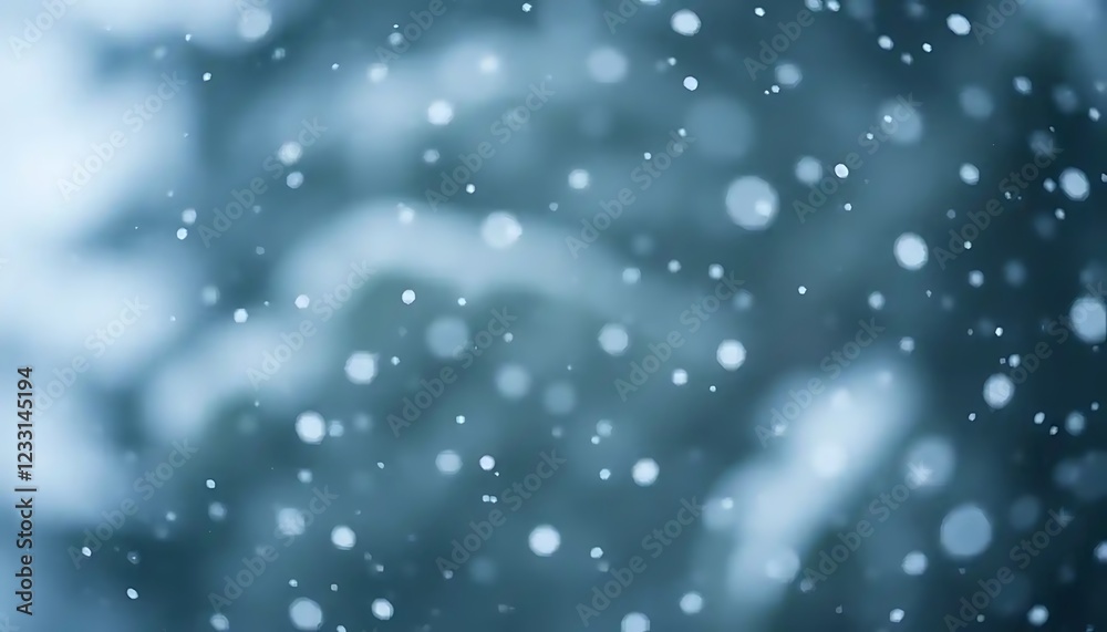 Obraz premium Abstract Winter Snowfall Background Image