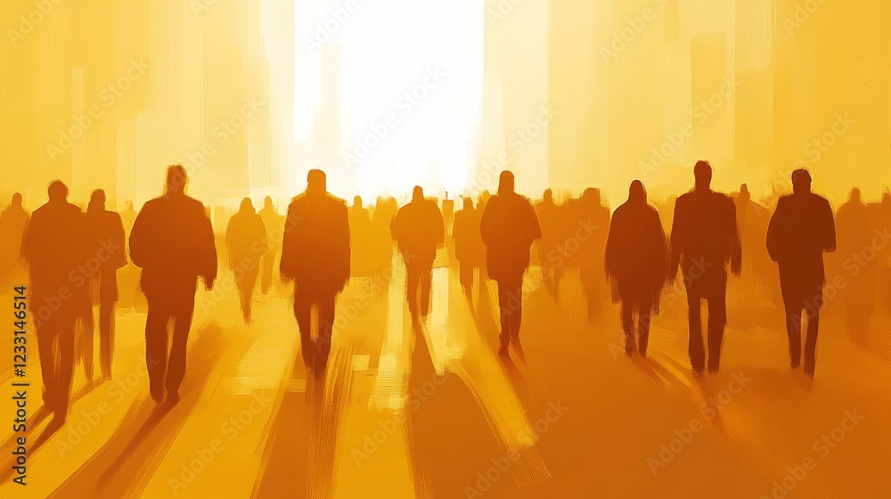 Fototapeta premium group of people