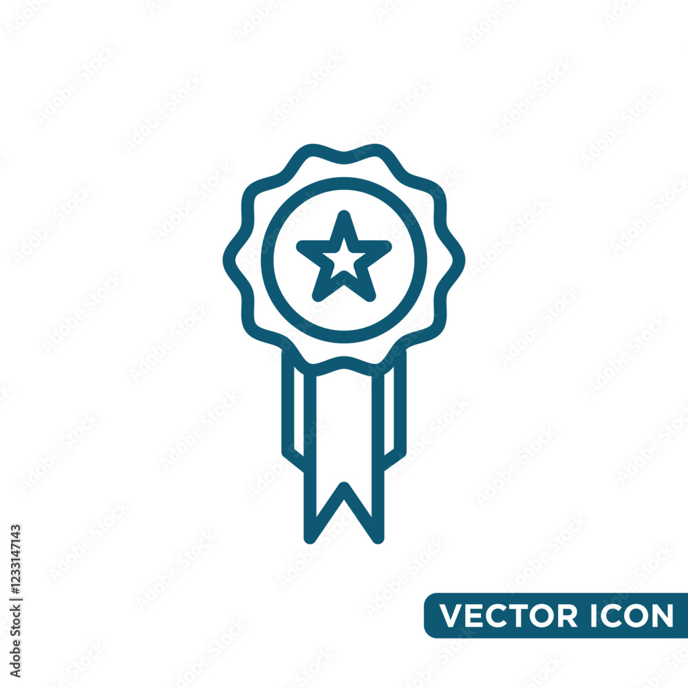 Simple Rewards and Badges Icon Design Template Simple Rewards and Badges Icon Design Template