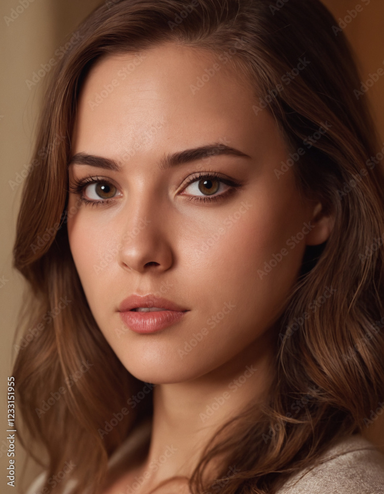 close up portrait of a woman close up portrait of a woman