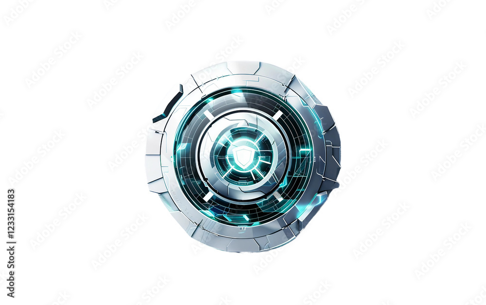 Futuristic logo design for a cutting-edge cybersecurity firm Isolated on transparent background PNG Futuristic logo design for a cutting-edge cybersecurity firm Isolated on transparent background PNG
