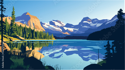 The Tranquil Beauty of Yoho National Park.eps