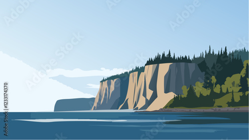 The Rugged Beauty of Gros Cap Bluffs