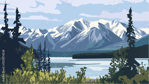 Kluane National Park's Majestic Peaks