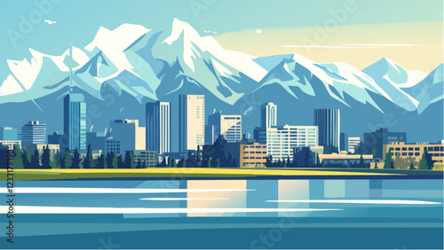 Anchorage- Urban Life Meets Majestic Mountains