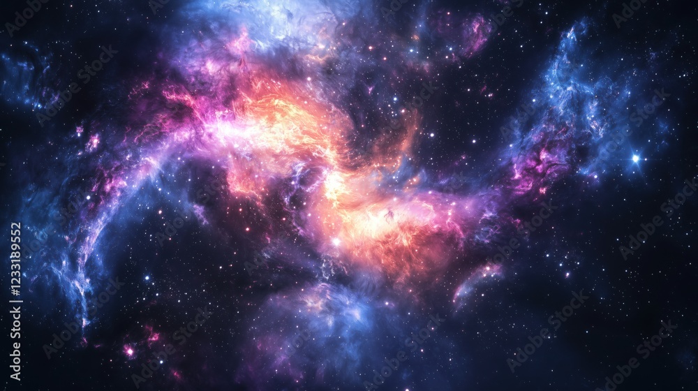 Mystical Galaxy Vortex Celestial Abstraction Mystical Galaxy Vortex Celestial Abstraction