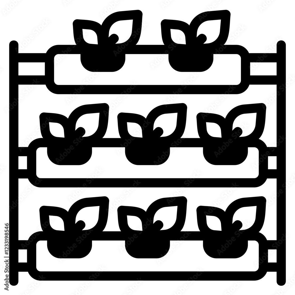 Obraz premium Vertical Farming