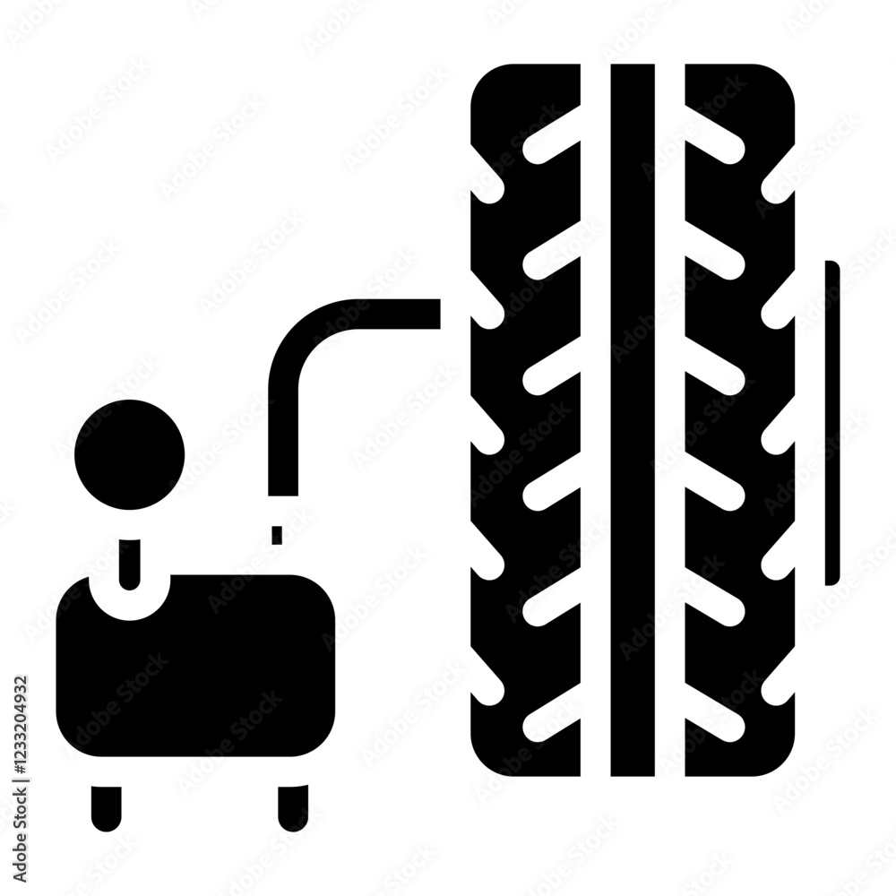 tire Solid icon