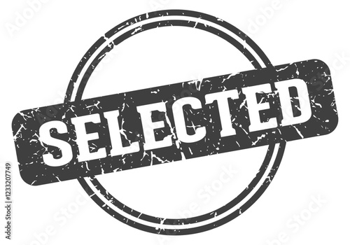 selected stamp