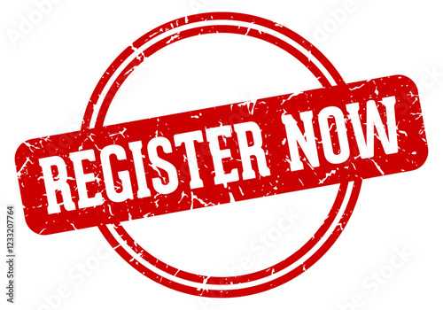 register now stamp