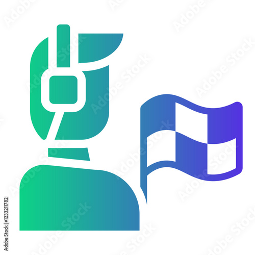 flagman Gradient icon