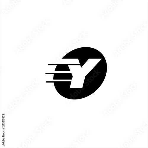 Y letter logo icon vector