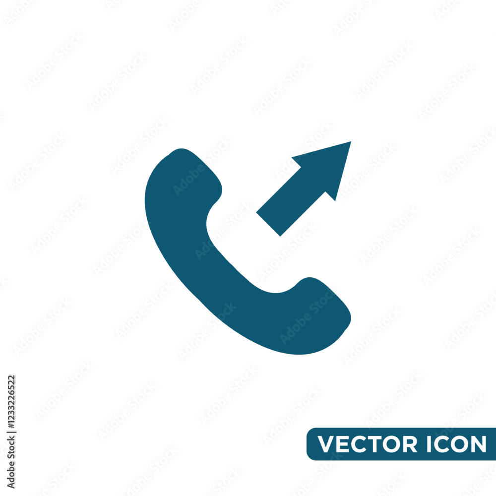 Minimalist Telephone Icon Design Template Minimalist Telephone Icon Design Template