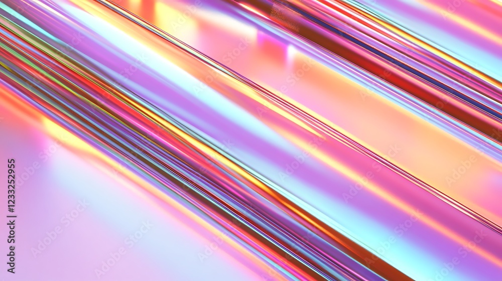 Abstract Iridescent Lines Diagonal Pattern Design Abstract Iridescent Lines Diagonal Pattern Design