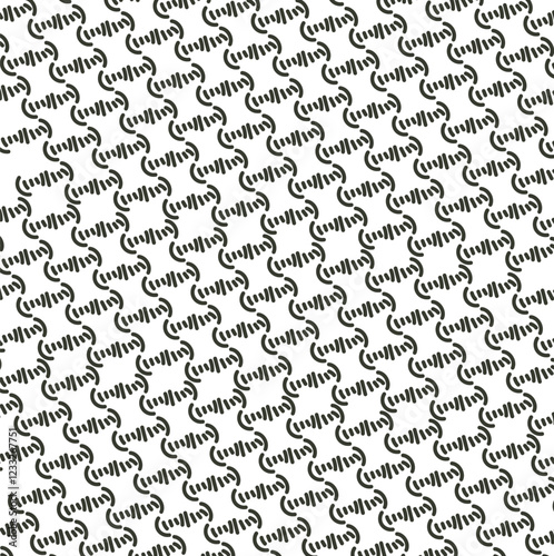 The short dashes inside the brackets create texture.