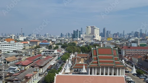Aerial Views of Bangkok: A Breathtaking Look at the City from Above.
