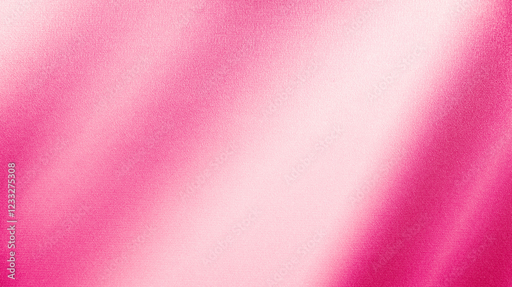 Pink magenta raspberry peach white silk satin. Color gradient. Luxury abstract background. Shiny bright. Curtain. Drapery. Silk satin fabric. Valentine, Mother's Day, romance, birthday.
