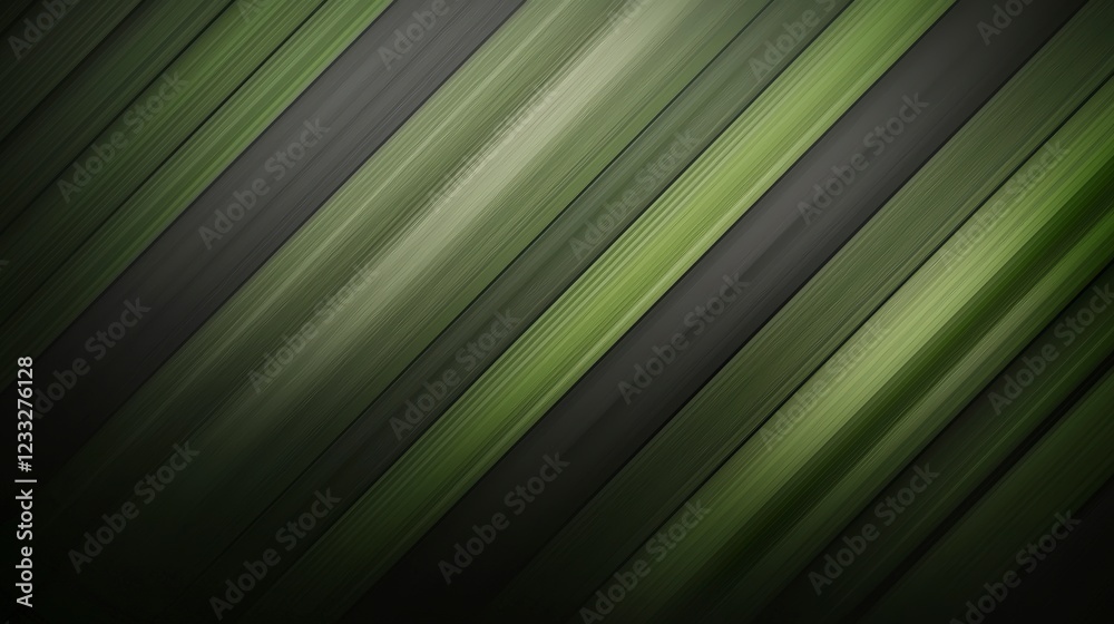 Obraz premium Abstract Green Lines Background with Gradient Textures and Patterns