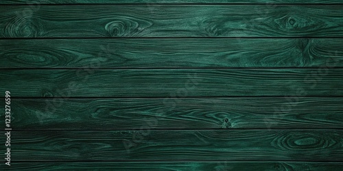 A green wooden background with a dark green wood grain