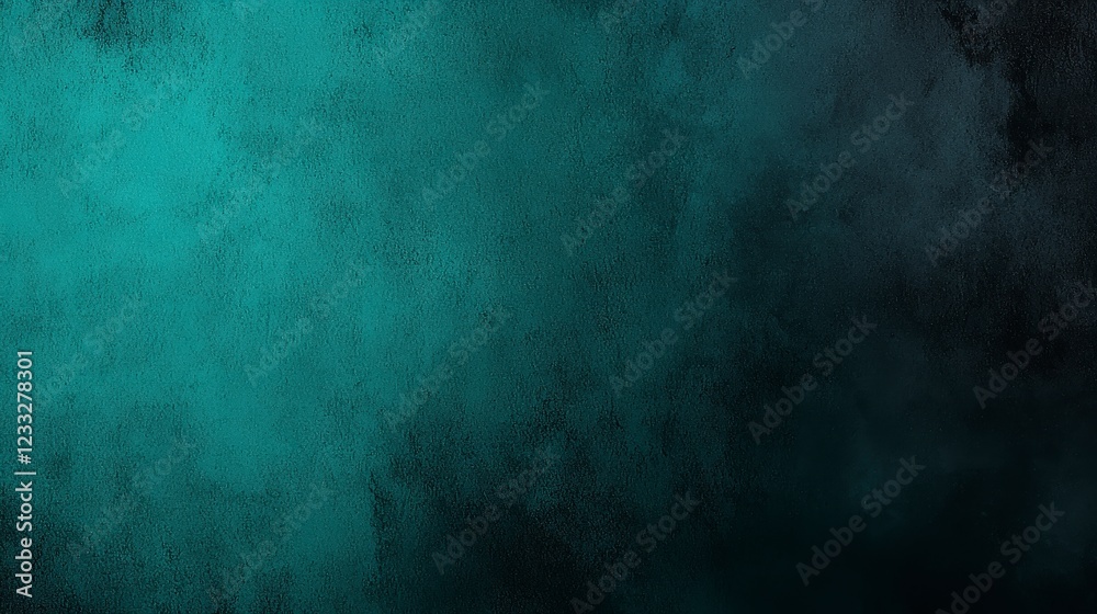 Dark Teal and Black Abstract Background with Texture and Gradients Dark Teal and Black Abstract Background with Texture and Gradients