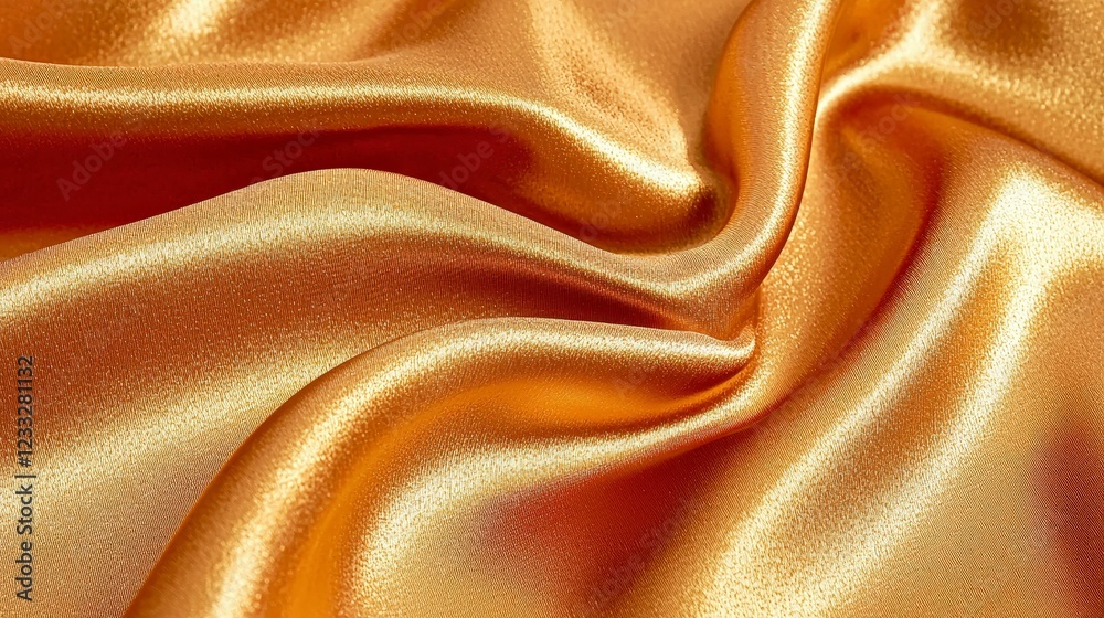 Smooth Orange Satin Fabric Texture for Elegant Design Backgrounds Smooth Orange Satin Fabric Texture for Elegant Design Backgrounds