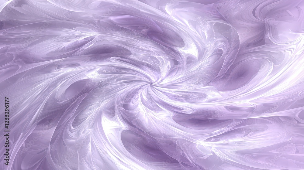 Fototapeta premium Soft Swirling Lavender Abstract Background with Fluid Motion Effects