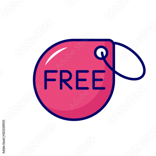 free tag illustration