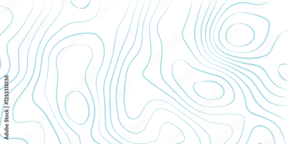 Abstract Topographic Pattern Banner Background, geographic line map with elevation assignments. Modern design background with wavy pattern. Paper texture Imitation of a geographical map shades. Abstract Topographic Pattern Banner Background, geographic line map with elevation assignments. Modern design background with wavy pattern. Paper texture Imitation of a geographical map shades.