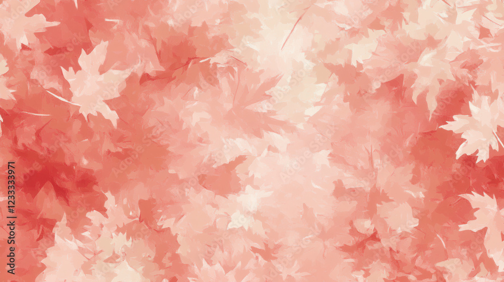 Abstract Coral Leaves: A delicate and ethereal background with a blurred abstract design of coral colored leaves, offering a sense of tranquility and natural beauty. Abstract Coral Leaves: A delicate and ethereal background with a blurred abstract design of coral colored leaves, offering a sense of tranquility and natural beauty.