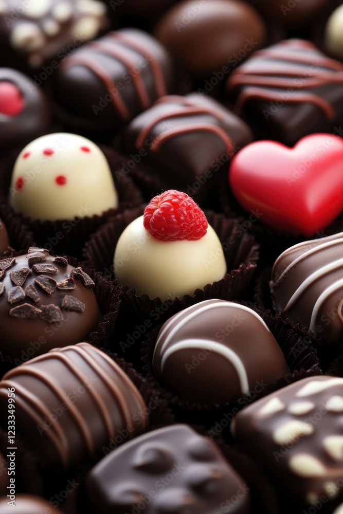 Chocolate gift for Valentine’s Day celebration. Chocolate gift for Valentine’s Day celebration.