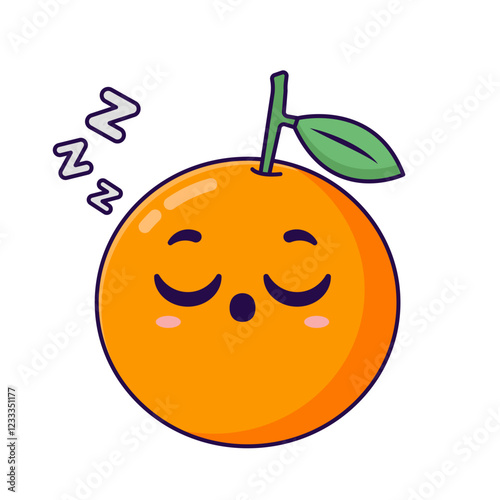 Orange cartoon