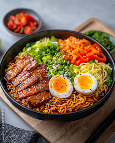 title Delicious Japanese Ramen P hot and flav photo