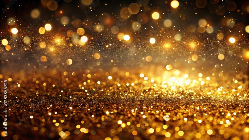 Gold glitter lights on a dark background, gold, glitter, lights, shining, sparkles, festive, luxury, elegance, glamorous Gold glitter lights on a dark background, gold, glitter, lights, shining, sparkles, festive, luxury, elegance, glamorous