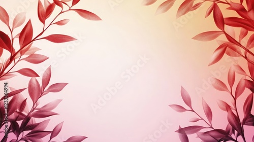 Pink Background Banner Valentine's Illustrations