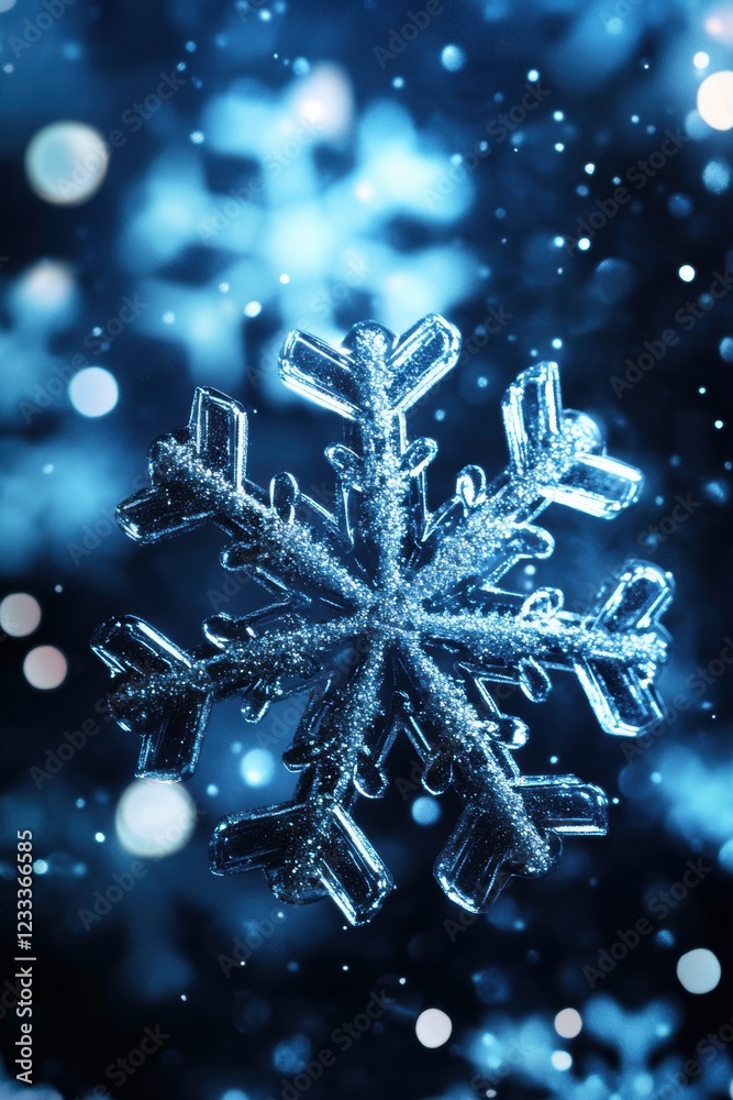 Snow flake background abstract wallpaper Snow flake background abstract wallpaper