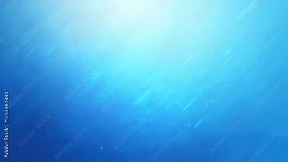 Fototapeta premium Blue Abstract Background, Light Streaks - Abstract backgrounds