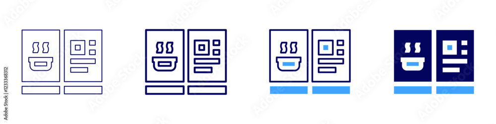 Recipe books icon in 4 different styles. Thin Line, Line, Bold, and Bold Line. Duotone style. Editable stroke Recipe books icon in 4 different styles. Thin Line, Line, Bold, and Bold Line. Duotone style. Editable stroke