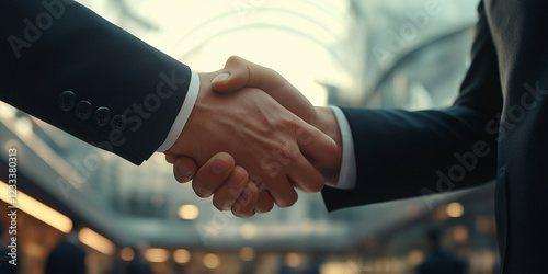 Business Partners Shaking Hands