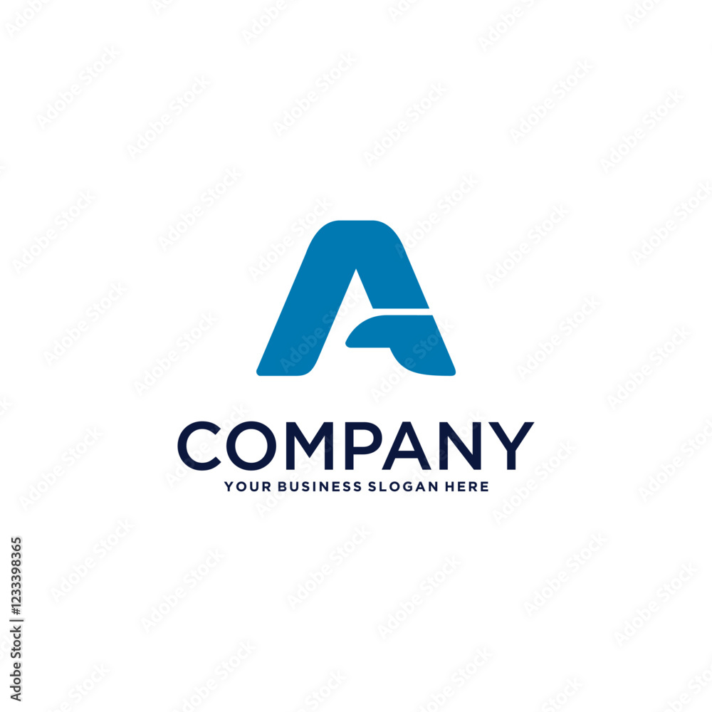 letter a logo design with abstract style letter a logo design with abstract style