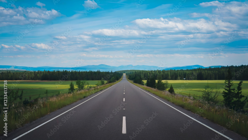 Driving on the highway first person perspective Driving on the highway first person perspective